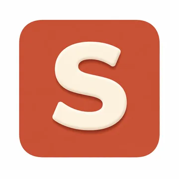 SousChef icon concept explored and dropped: Monogram.